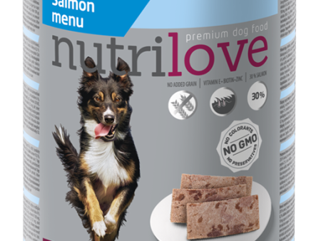 Nutrilove Adult Dog Salmon - Pate 400gr Online Sale