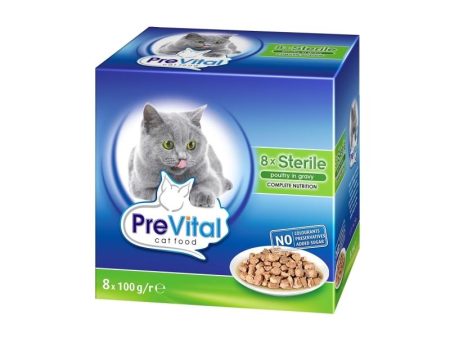 Prevital Vital Box Pouch Sterilised Chicken In Gravy - 800 g For Sale