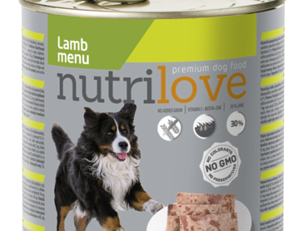 Nutrilove Adult Dog Lamb - Pate 800gr For Discount