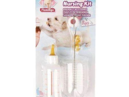 Karlie Flamingo Nursery Kit Puppy Bottles Set 115ml Supply