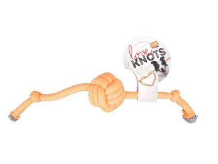 Karlie Flamingo Love Knots dog toy with middle ball Online Sale