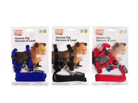 Karlie Flamingo Guinea Pig Harness And Lead - 120cm (Assorted Colors) For Sale