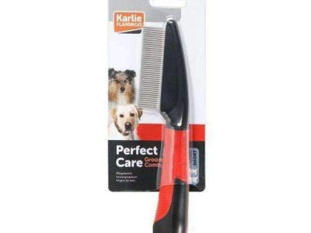 Karlie Grooming Comb With Handle Fine - 21cm For Cheap