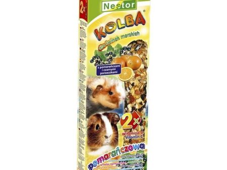 Nestor Sticks Food For Guinea Pigs With Orange & Black Currants - 115g For Discount