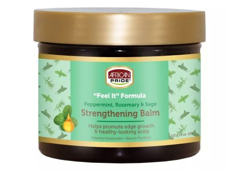 African Pride Feel It Formula Hair Strengthening Balm 4oz on Sale