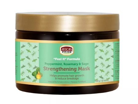 African Pride: Feel It Formula Strengthening Mask Hair Treatment 12oz For Cheap