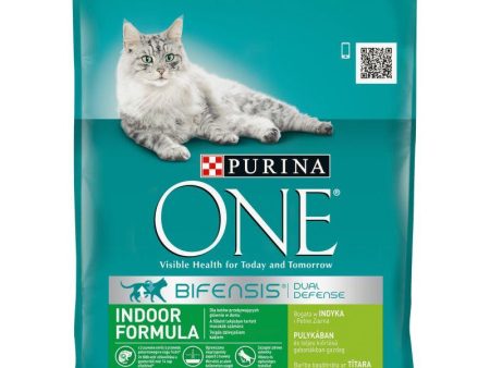 Purina One Indoor Turkey & Whole Grains - 200g Online Hot Sale