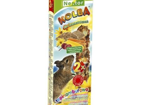 Nestor Sticks For Degu With Sunroot & Grass Seeds & Vegetables - 115g For Sale