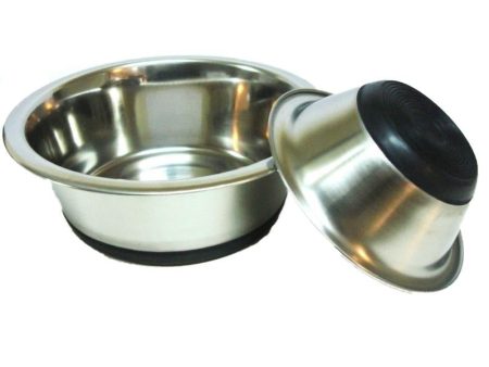 Raintech Steel Bowl with anti-slip rubber 0,700l   16,5cm For Discount