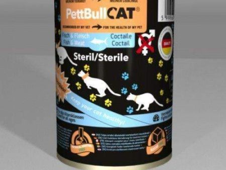 PettBull Cat Fish And Meat Canned For Steril Cats (400g) Sale