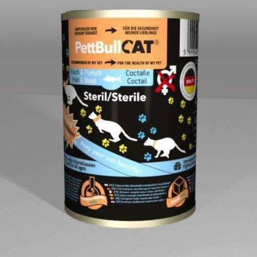 PettBull Cat Fish And Meat Canned For Steril Cats (400g) Sale