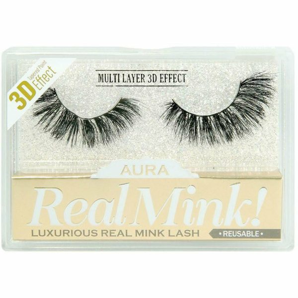 Aura: 3D Luxurious Real Mink Lash Discount