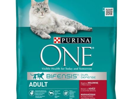 Purina One Adult Beef & Whole Grains - 800g Supply