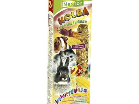 Nestor Sticks For Rodents And Rabbits With Corn Flakes & Vegetables - 115gr For Discount