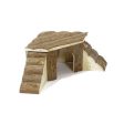 Karlie Wonderland Nature Wood House with 2 Ladders Supply