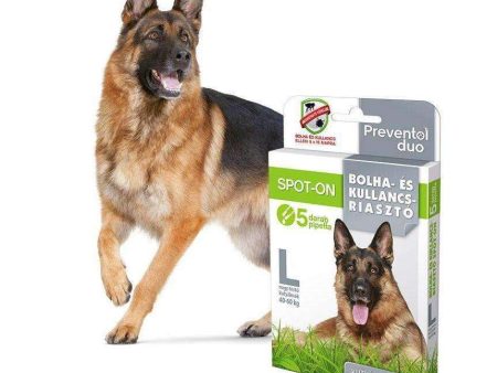 Preventol Duo Flea and Tick spot-on for dogs L (40-60Kg) Cheap