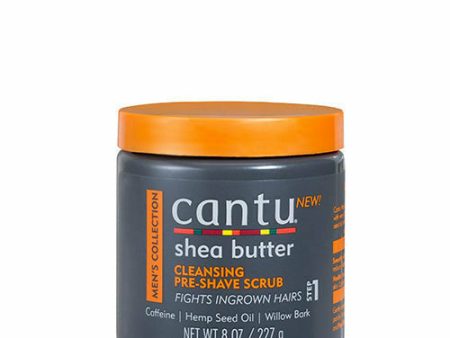 Cantu:  Men s Shea Butter Cleansing Pre-Shave Scrub 8oz Online now