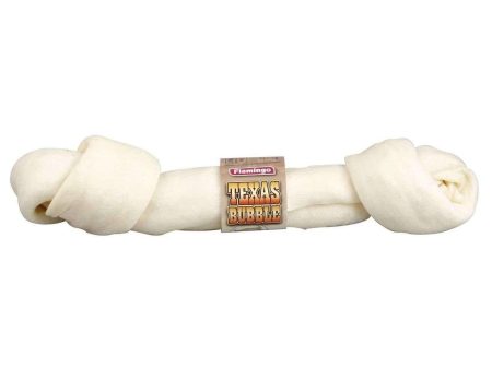 Karlie Texas White Knotted Bubble Bone - 220g - 22cm Hot on Sale