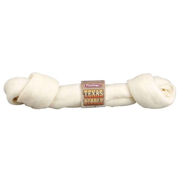 Karlie Texas White Knotted Bubble Bone - 220g - 22cm Hot on Sale