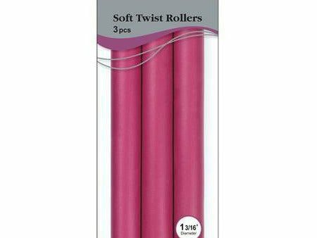 Annie: 10  Soft Twist Rollers 1 3 16  #1216 Cheap