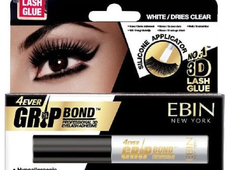 EBIN: Grip Bond Latex-Free Lash Adhesive-White on Sale