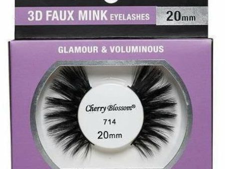 Cherry Blossom: 3D Faux Mink Eyelashes 20mm Supply