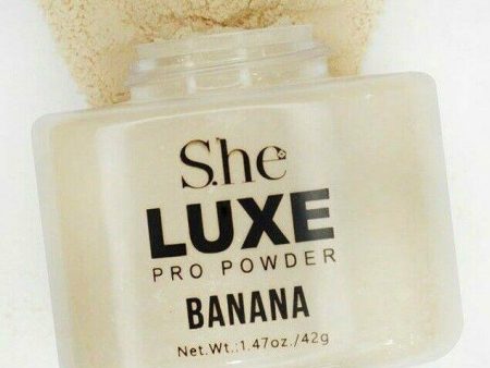 S.he: Luxe Pro Powder (Banana) Hot on Sale