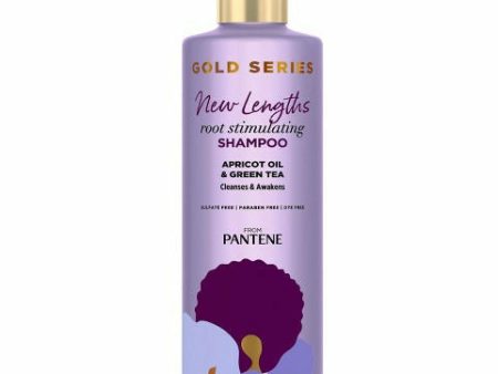 Pantene:  Gold Series New Lengths Root Stimulating Shampoo 8.5 oz Online Sale