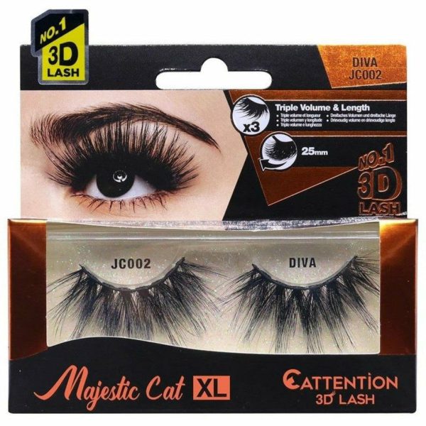 EBIN: Majestic Cat XL 3D Lashes on Sale