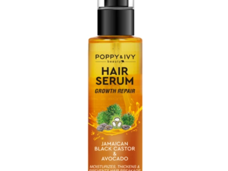 Poppy & Ivy: Hair Serum Jamaican Black Castor & Avocado For Sale