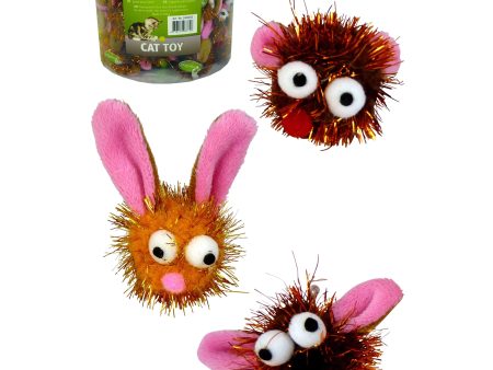 Papillon Cat toy funny faces with big ears For Cheap