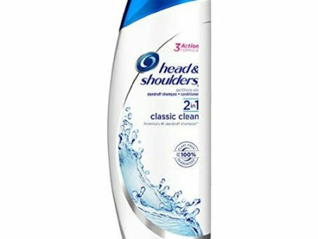 Head & Shoulders: Classic Clean 2-in-1 Shampoo+Conditioner 13.5oz For Discount