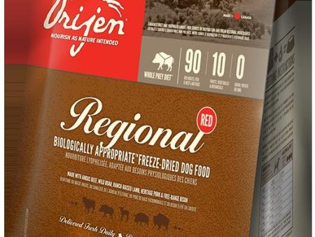 ORIJEN Freeze Dried Regional Red Dog Food - 170g Sale