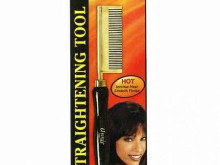 ANNIE: Straightening Comb - Medium Teeth Straight Head #5502 Online Hot Sale