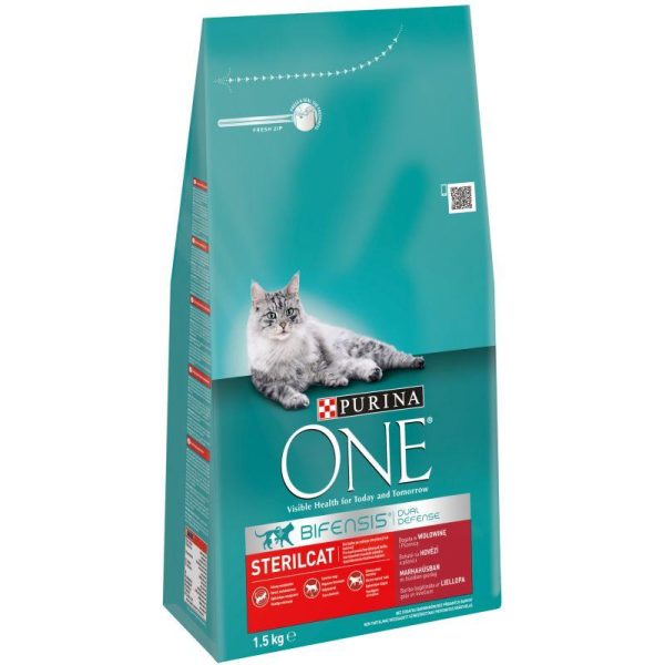 Purina One Sterilcat Beef & Wheat - 1.5kg Online Sale