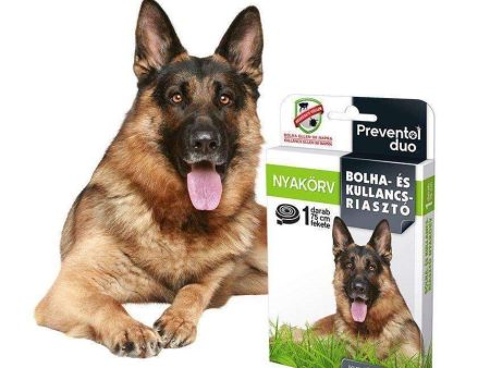 Preventol Duo Flea and Tick collar for dogs 75 cm Online Sale