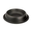 Raintech Steel Bowl with anti-slip rubber Black 0,9l  18cm  Online