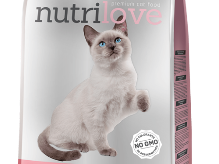 Nutrilove Adult Cat Sterilised Chicken - Dry 7+1,4kg Online Hot Sale