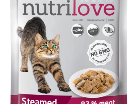 Nutrilove Adult Cat Chicken in jelly - Pouch 85gr Online Hot Sale