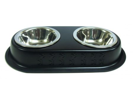 Raintech Double Metal Bowl 2x0,35l   13,0cm Sale