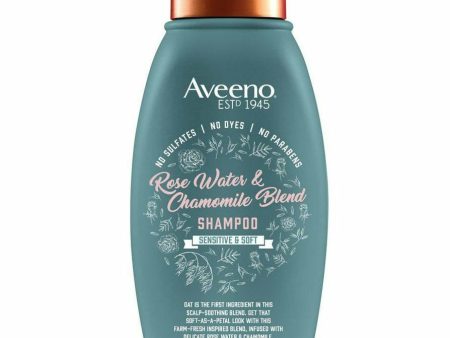 Aveeno: Rose Water & Chamomile Blend Shampoo 12oz For Discount