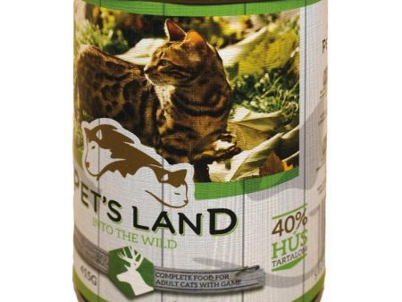 Pet s Land Cat Wild Game With Carrots - 415g Online