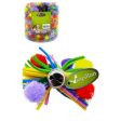 Papillon Cat Toy  Colourfull Bow With Bell 7cm on Sale