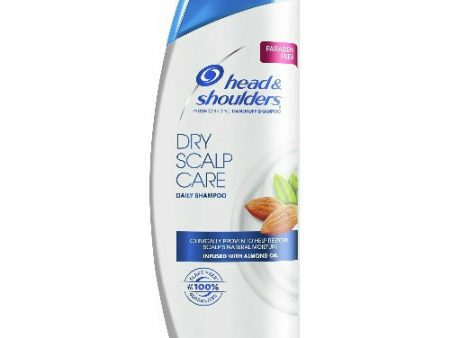 Head & Shoulders: Dry Scalp Cara Dandruff Shampoo with Almond Oil 13.5oz Online Hot Sale