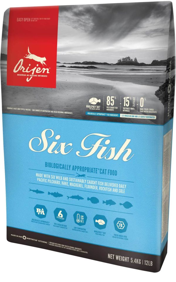 ORIJEN Cat 6 Fish - 5,4kg Cheap