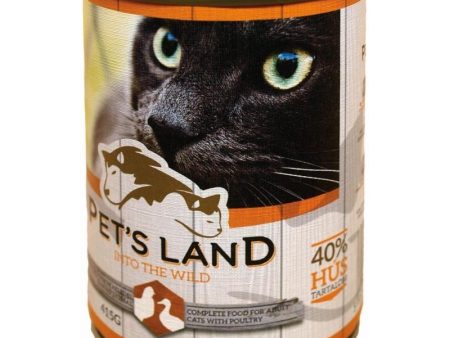 Pet s Land Cat Poultry - 415g For Sale