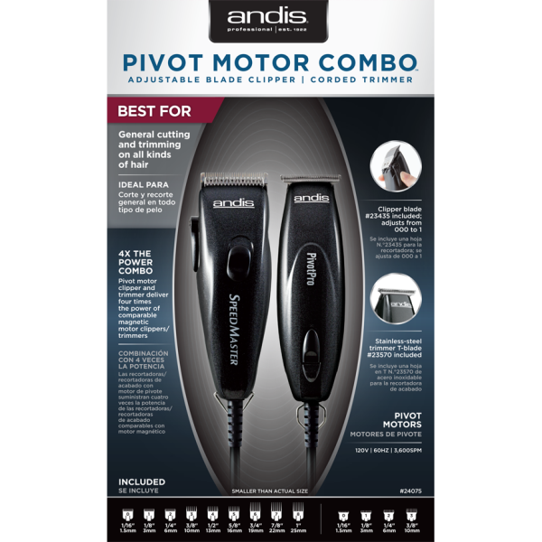 Andis: Pivot Motor Clipper Trimmer #24075 Online Sale