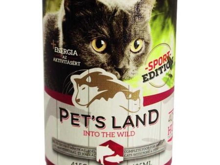 Pet s Land Cat Winter Edition Pork & Fish - 415g Discount