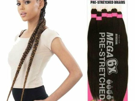 Mayde Beauty: Africana 6x Braid Nation 24  (Pre-Stretched) - FINAL SALE For Cheap