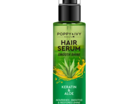 Poppy & Ivy: Hair Serum Smooth Shine Keratin & Aloe 4.05oz For Discount